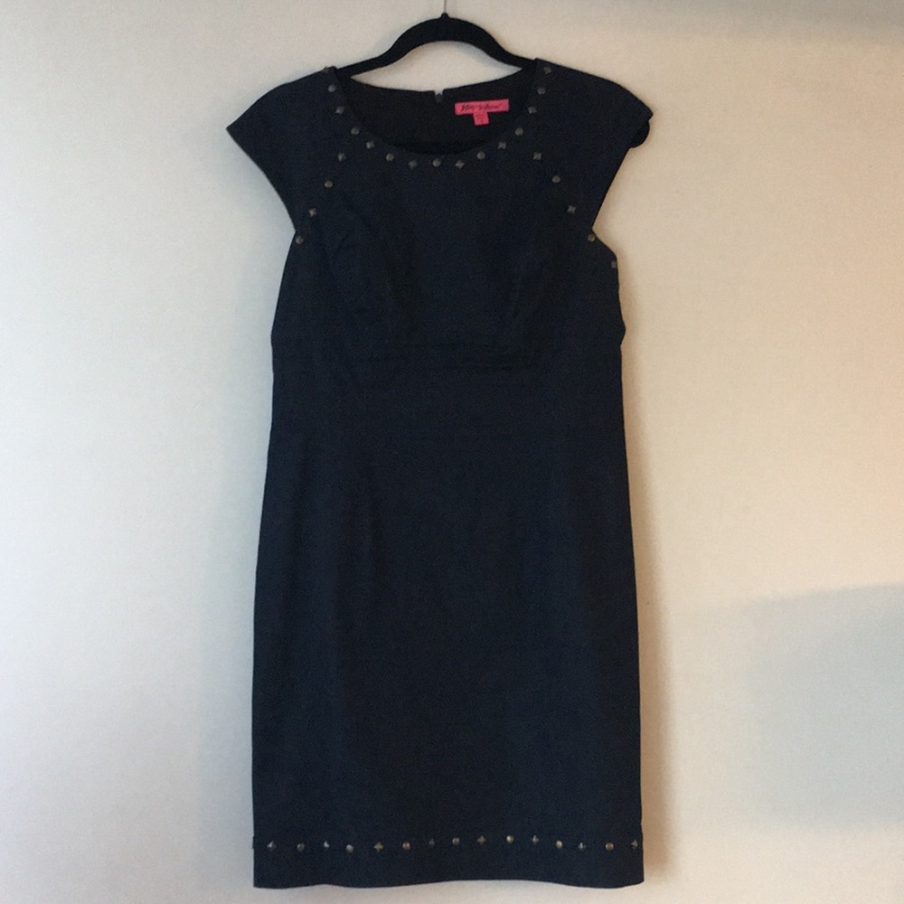 Studded Denim Dress